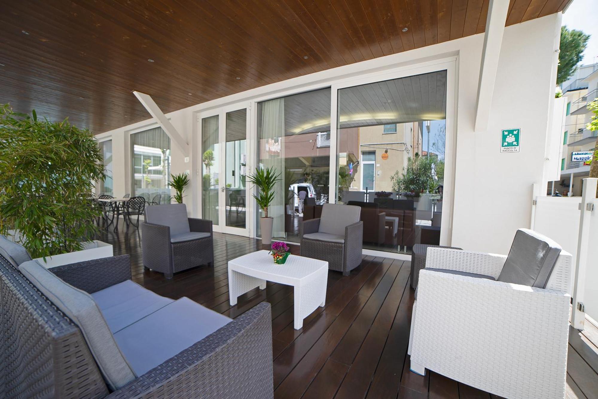 Hotel Ricci Rimini Buitenkant foto