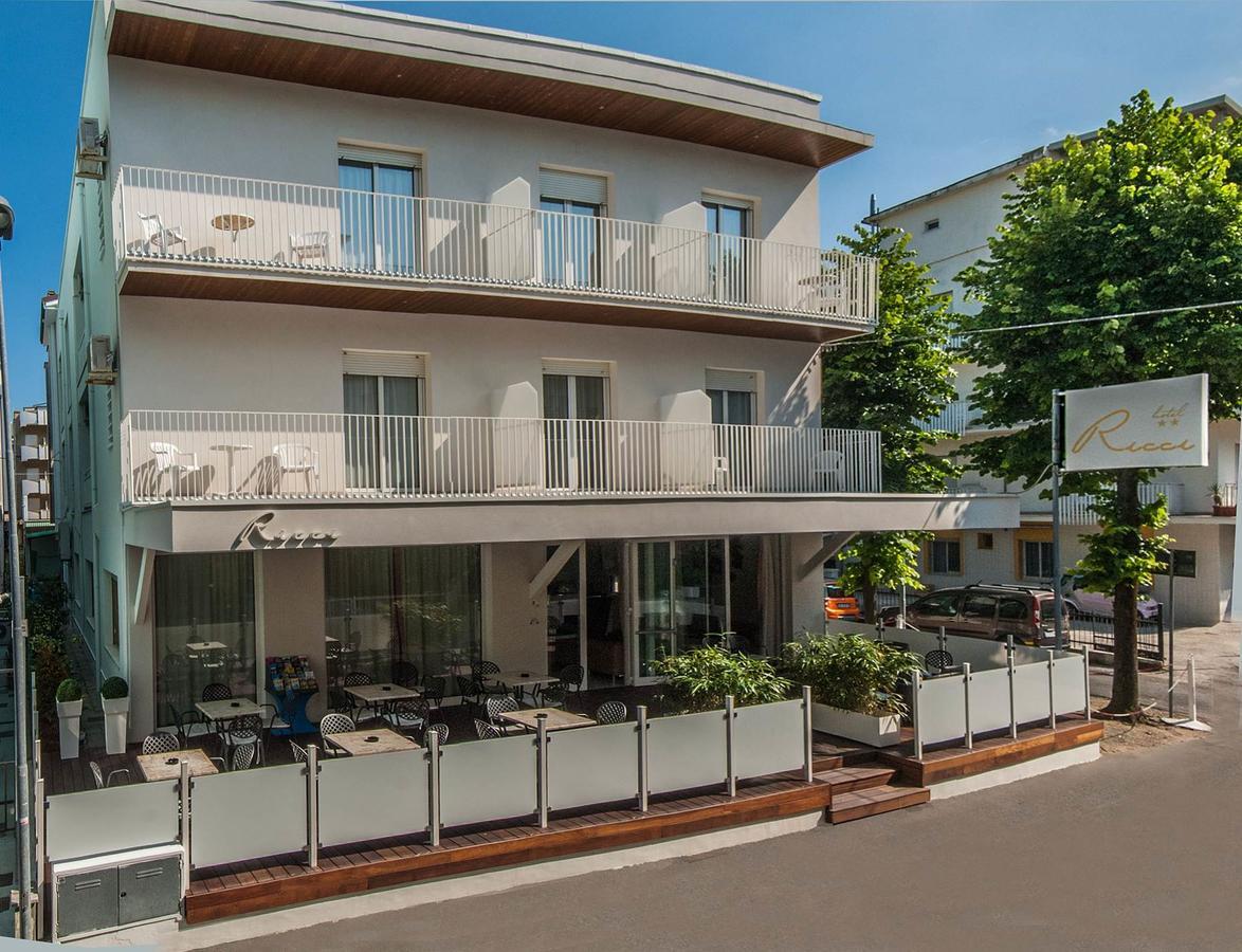 Hotel Ricci Rimini Buitenkant foto